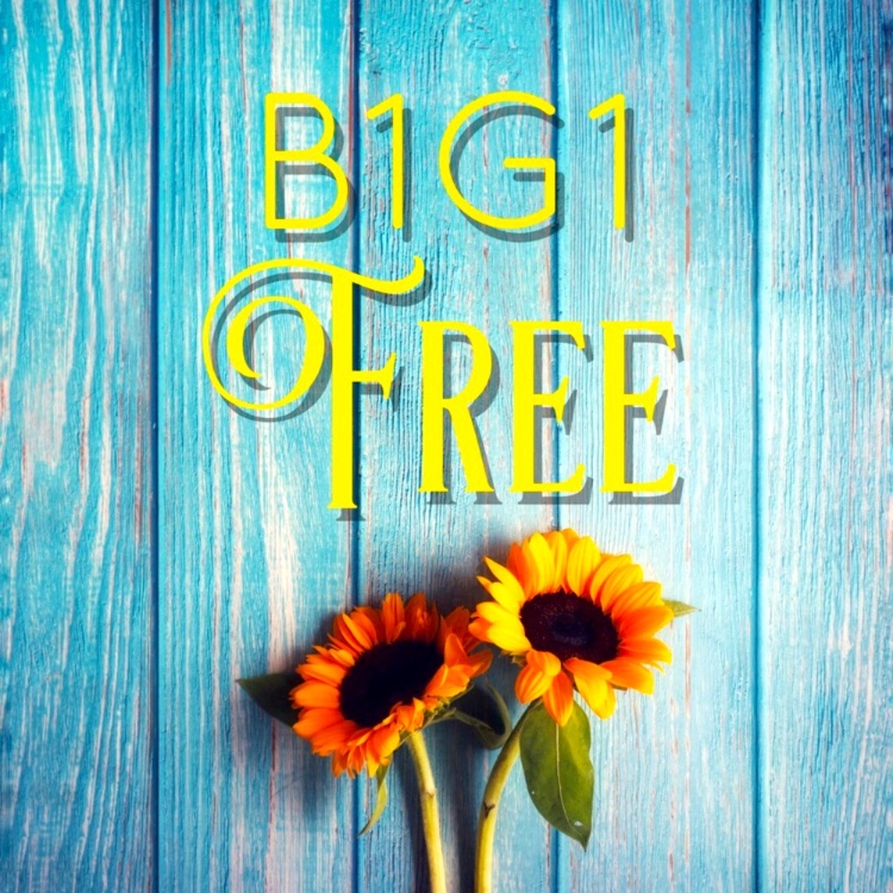 BUY 1 GET 1 FREE